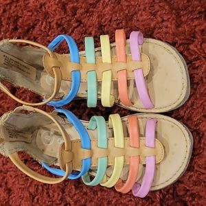 🎁3/$25 Cat & Jack rainbow sandals